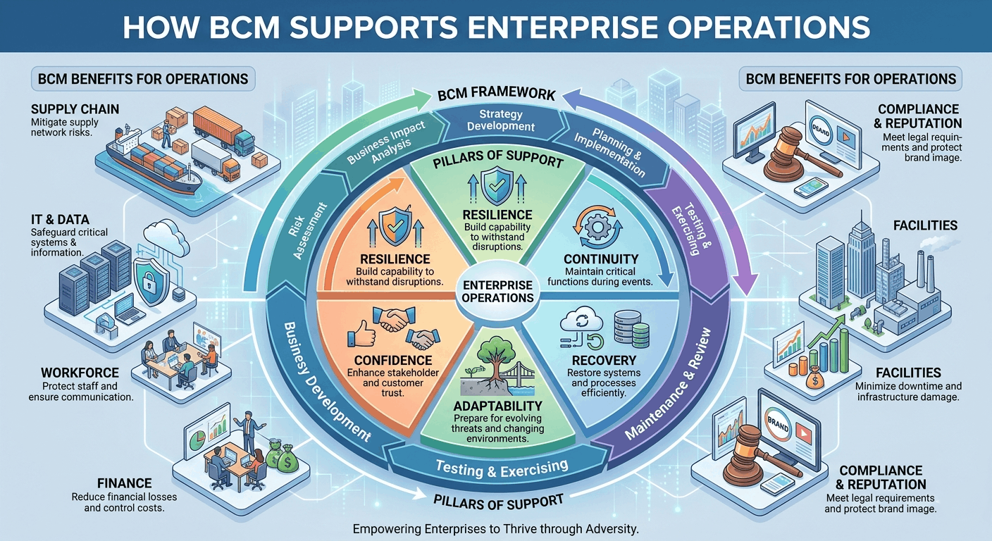 How BCM Supports Enterprise Operations