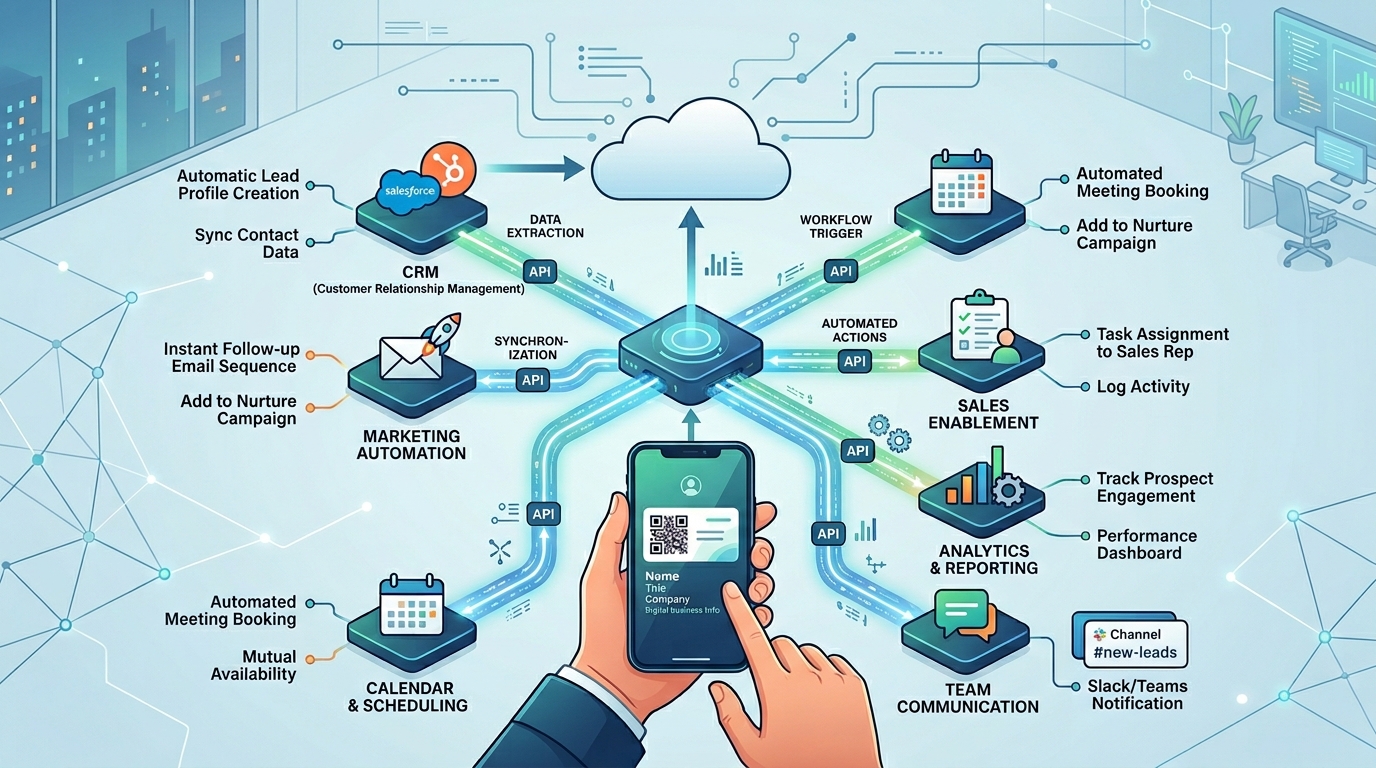 What Is API-Connected Business Card Workflow Infrastructure?