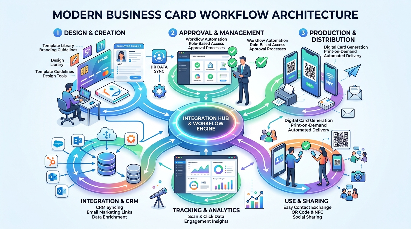 What Is Business Card Workflow Infrastructure?
