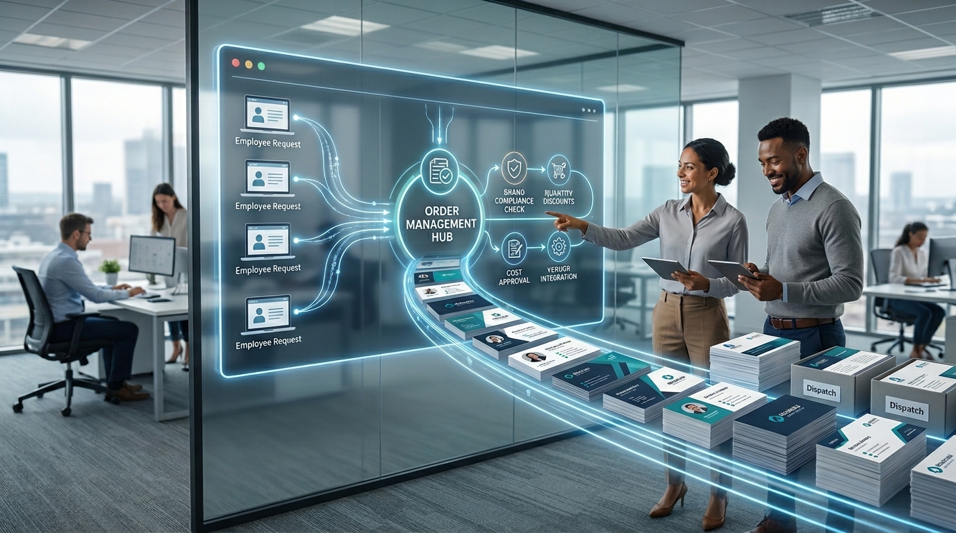 Why Centralized Business Card Ordering Matters?