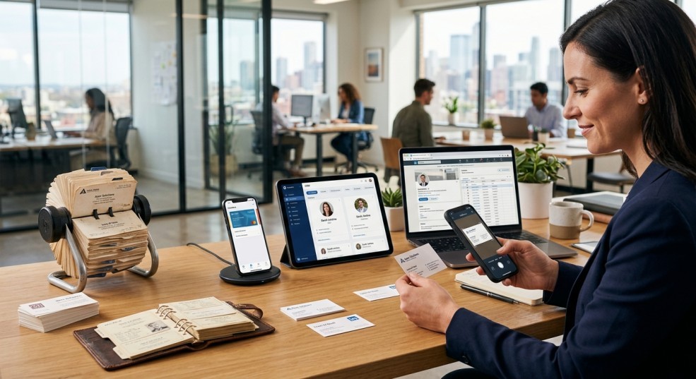 The Evolution of Business Card Management