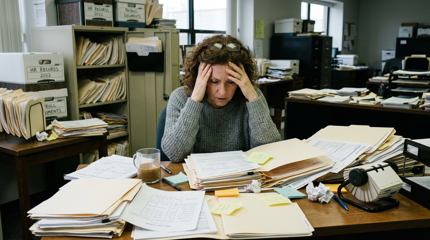 The Problems With Manual Employee Data Management