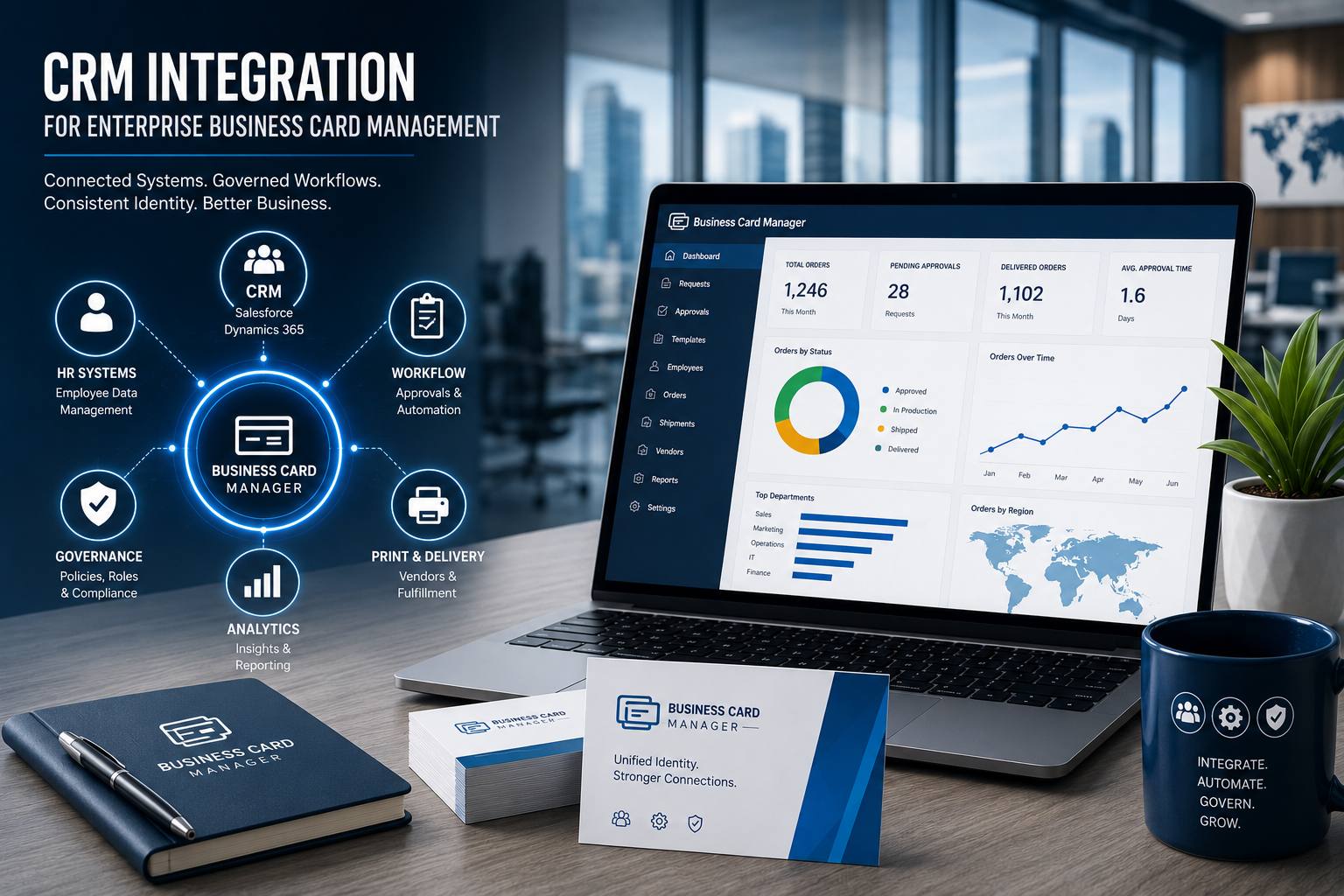Why CRM Integration Is Essential for Enterprise Business Card Management?