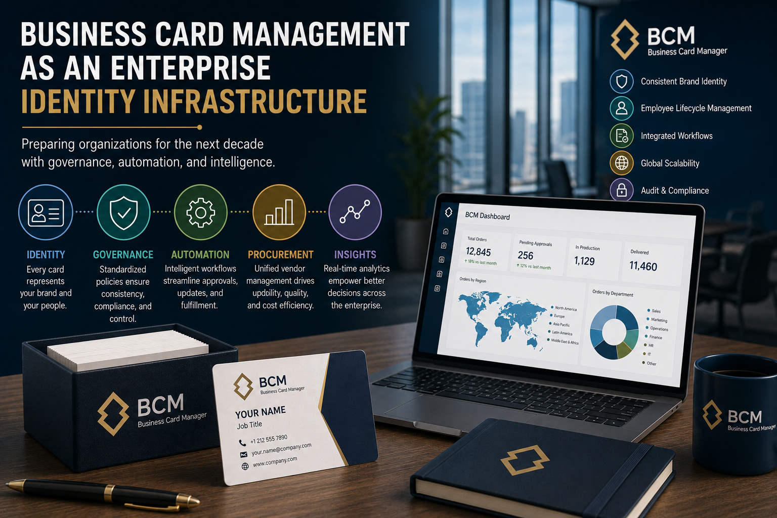 Enterprise Business Card Management as Identity Infrastructure | Business Card Manager (BCM)