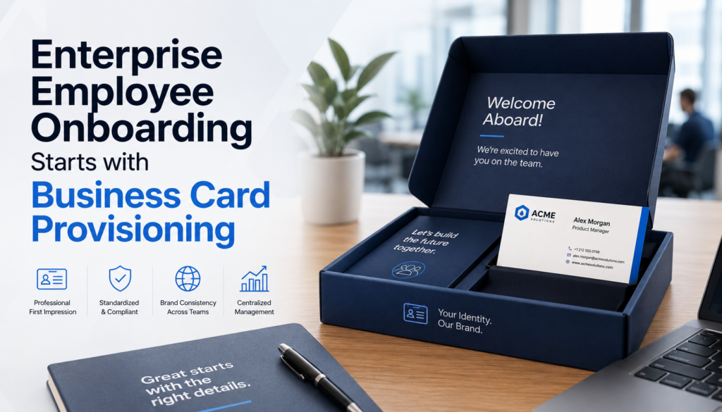 Employee Business Card Provisioning