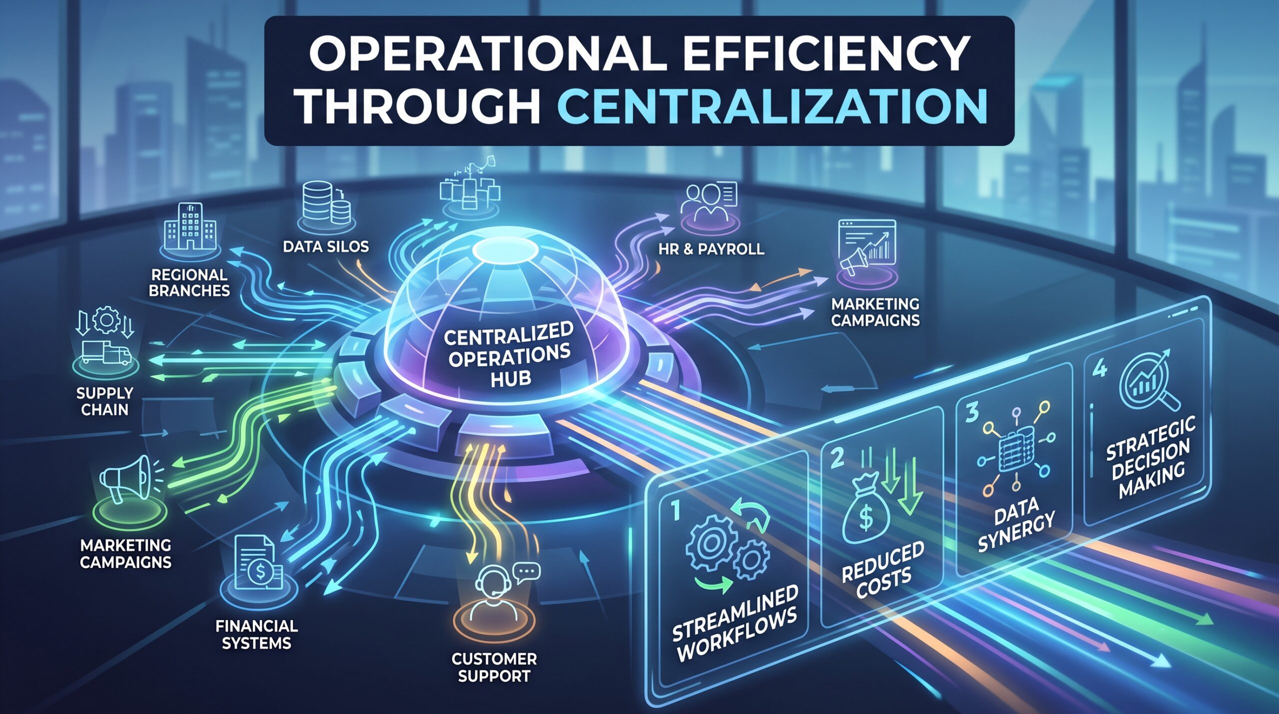 Operational Efficiency Through Centralization