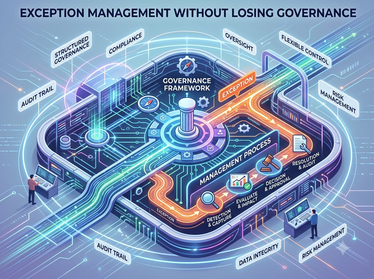 Exception Management Without Losing Governance