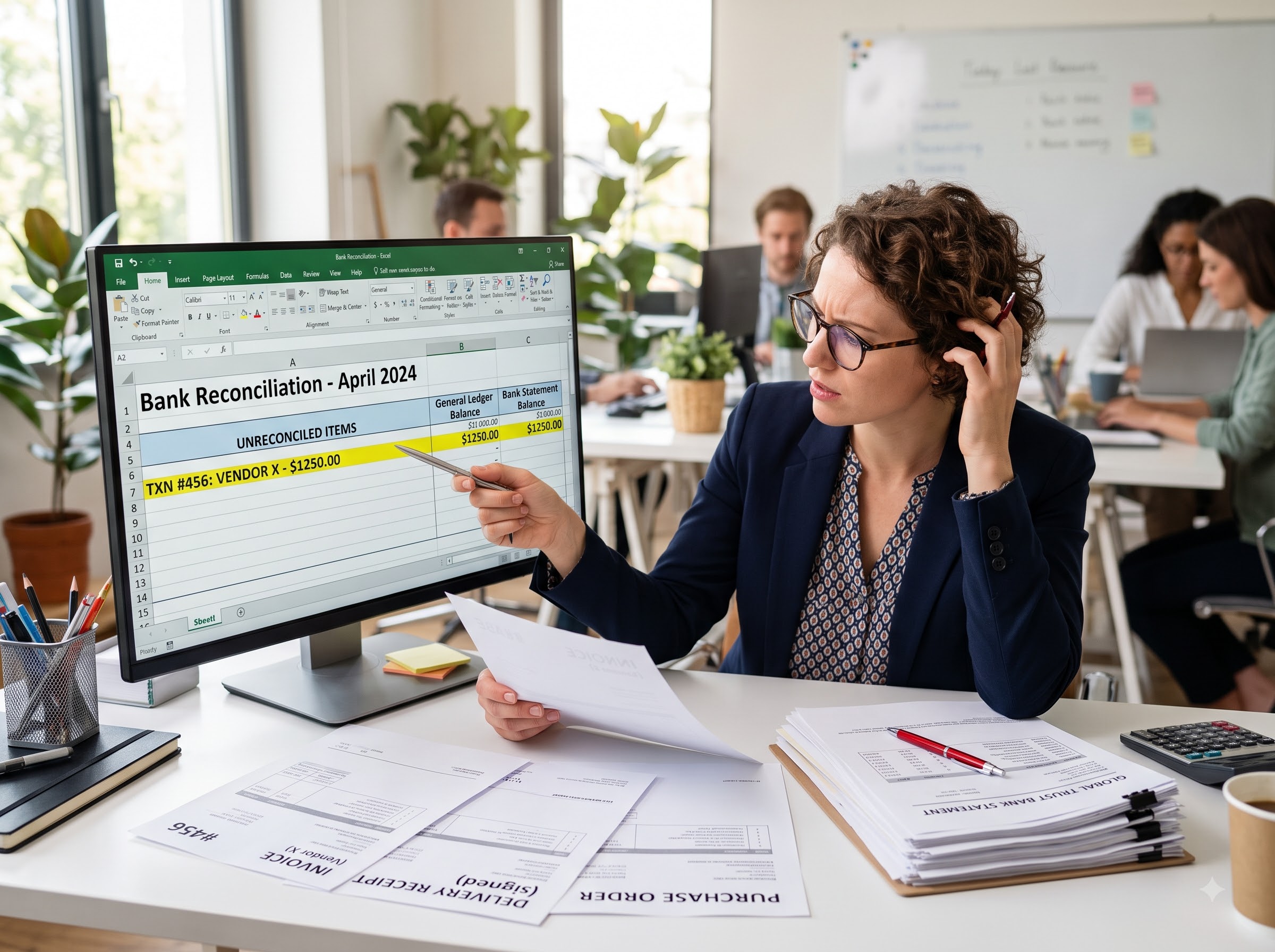 Bank Reconciliation Needs Operational Evidence