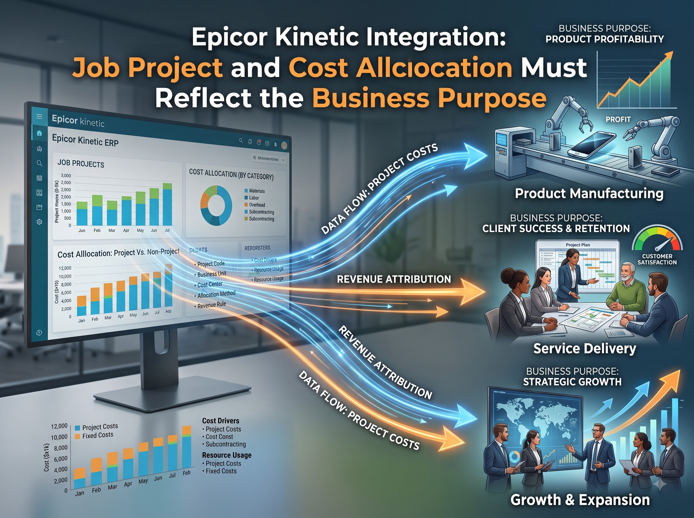 Job Project and Cost Allocation Must Reflect the Business Purpose
