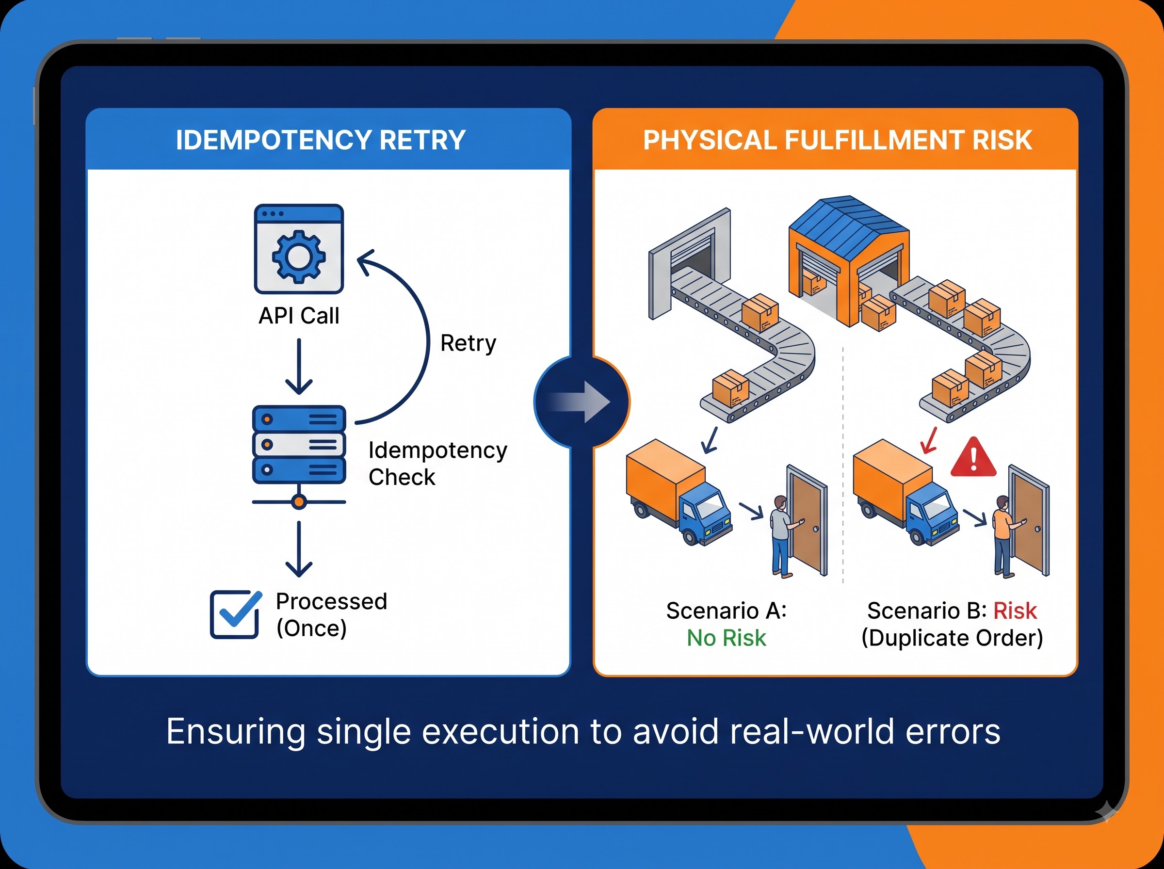 Idempotency Retry and Physical Fulfillment Risk
