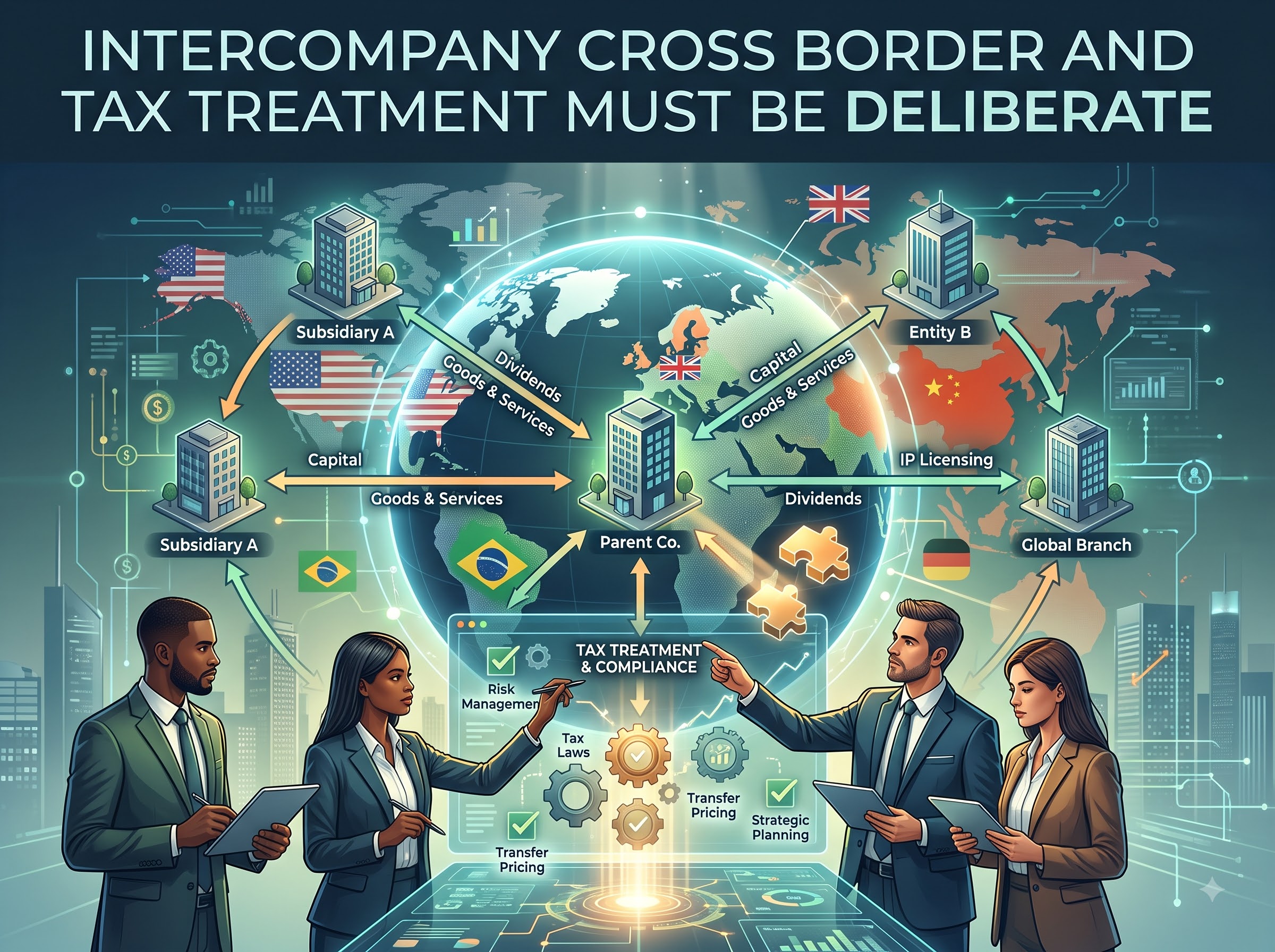 Intercompany Cross Border and Tax Treatment Must Be Deliberate