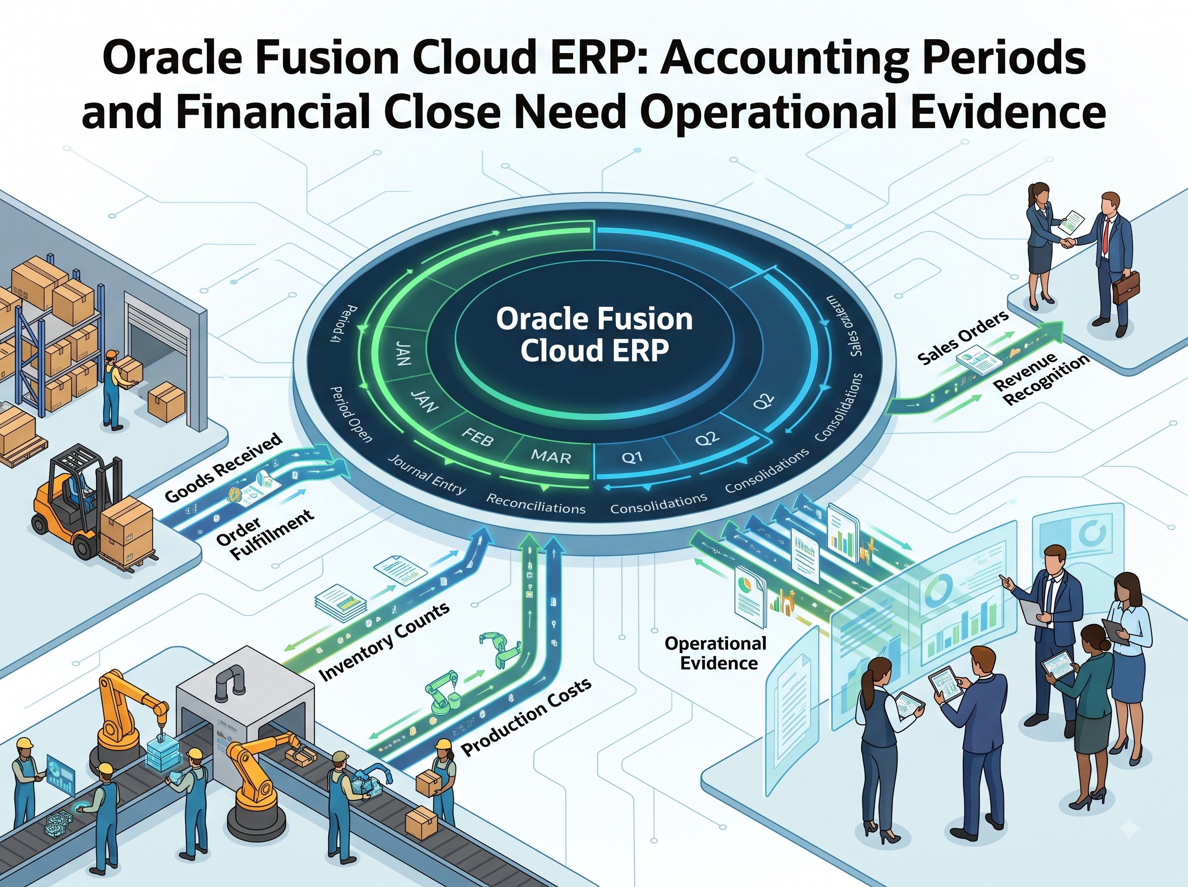 Accounting Periods and Financial Close Need Operational Evidence