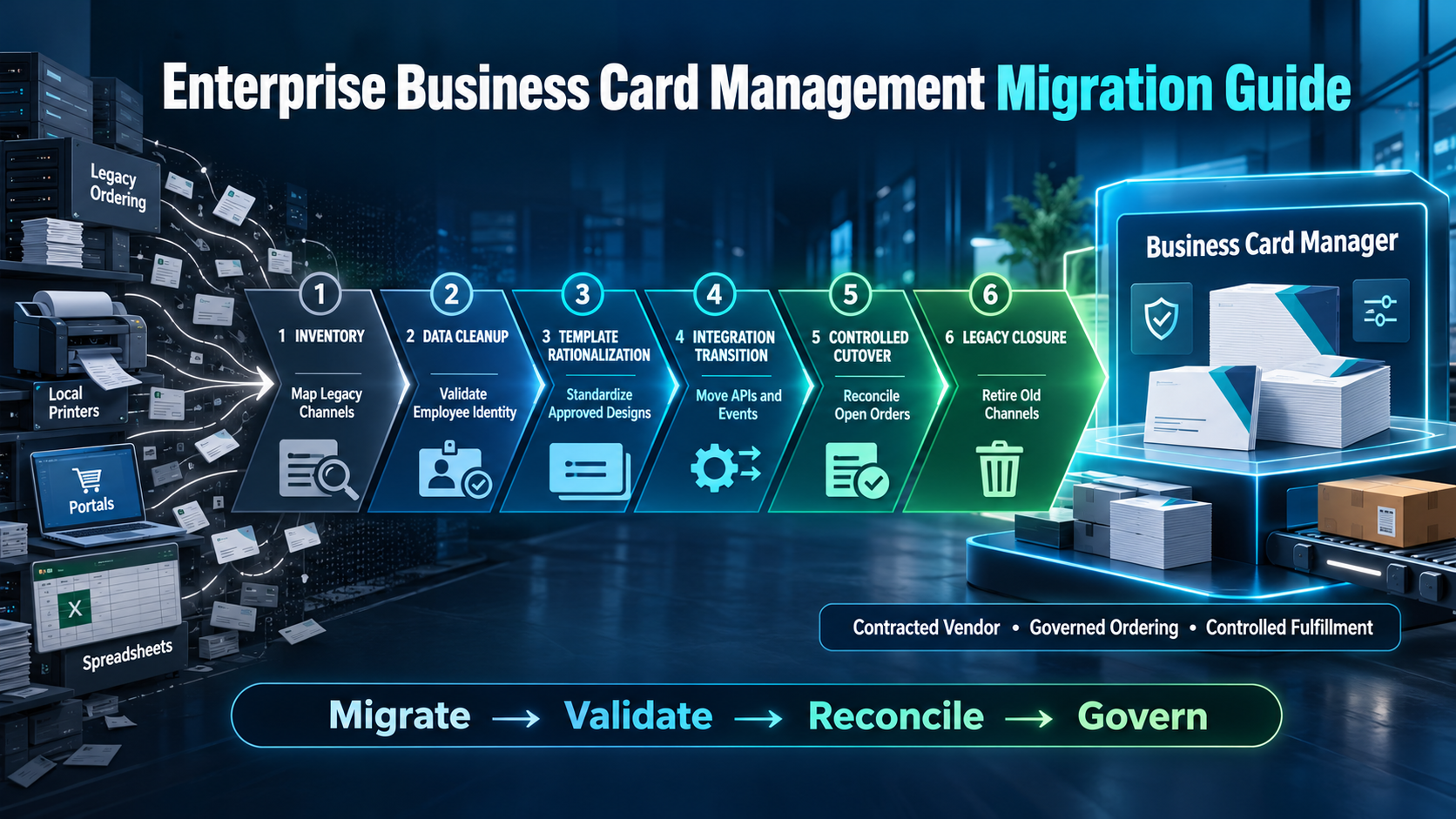 Enterprise Business Card Management Migration Guide